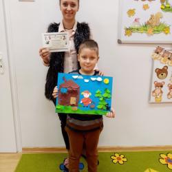 Udział Maksia Olejnika w konkursie Origami-cuda z papieru