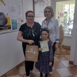Udział dziewczynki z grupy 