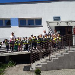 Jeżyki z pełną aktakcji wizytą w Książnicy Pedagogicznej