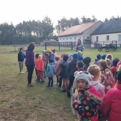 Wiewiórki i Jagódki na warsztatach dyniowych w Kęszycach