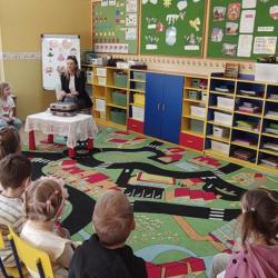 Warsztaty kosmetyczne z Panią Anitą w grupie Wiewiórek