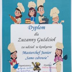 Udział dziewczynki z grupy 