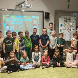 Grupa Jagódki i Wiewiórki - realizacja projektu Jarzębinka i Recyklinka Ekoprzyjaciele