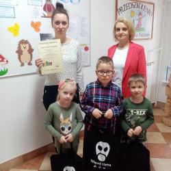 Udział w konkursie MZO  Segregujesz czysty świat kreujesz